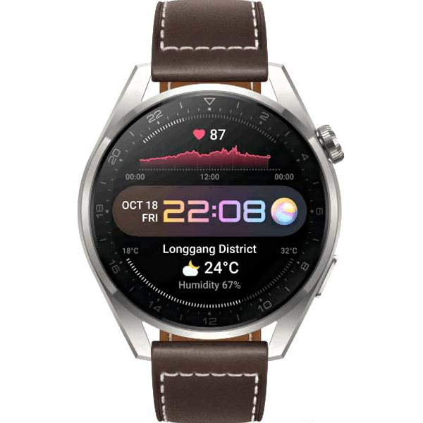 Смарт-часы HUAWEI Watch 3 Pro (GLL-AL01) Brown