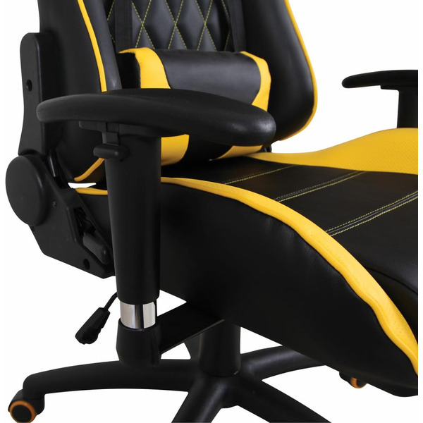 Кресло Brabix GT Master GM-110 (черный/желтый)