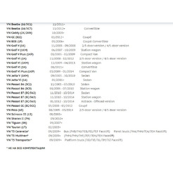 Рамка Incar 99-9011 (VW, Scoda Fabia new)