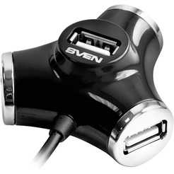 USB-hub SVEN HB-012, черный (SV-008482)