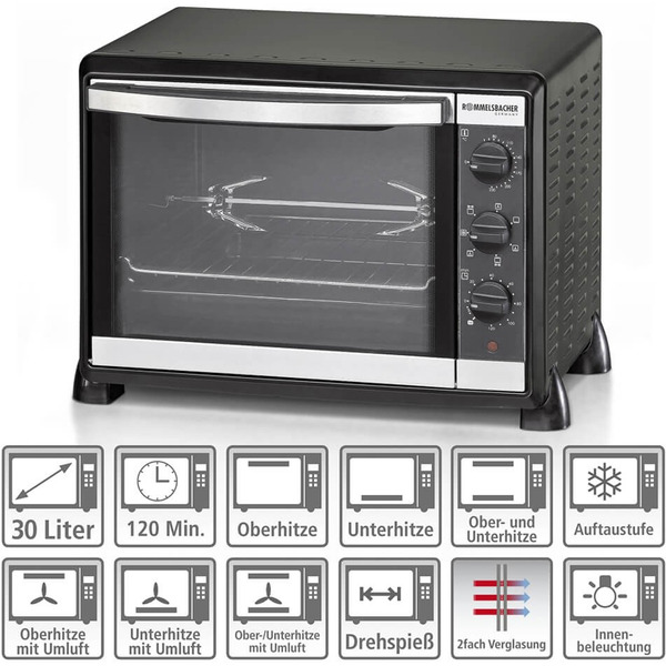 Мини-печь Rommelsbacher BG 1550