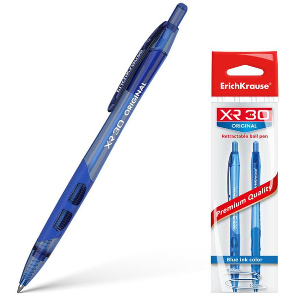 Набор шариковых автоматических ручек Erich Krause Matic&Grip Original XR-30 43620 (2 шт)