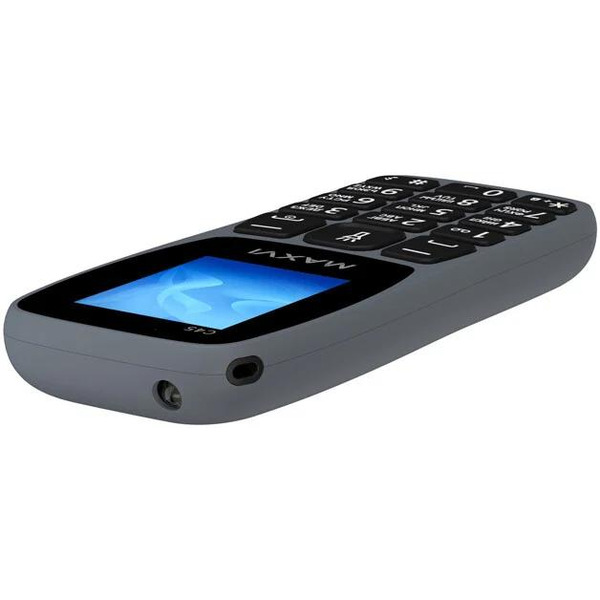 Кнопочный телефон Maxvi C45 (серый)