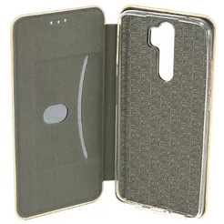 Чехол-книга CASE Magnetic flip для Xiaomi Redmi Note 8 Pro (золотой)