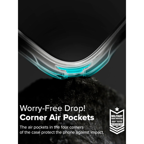 Чехол Ringke FUSION X для Galaxy S25 Plus CAMO BLACK