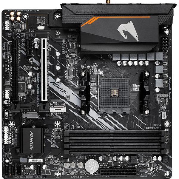 Материнская плата Gigabyte B550M Aorus Elite AX