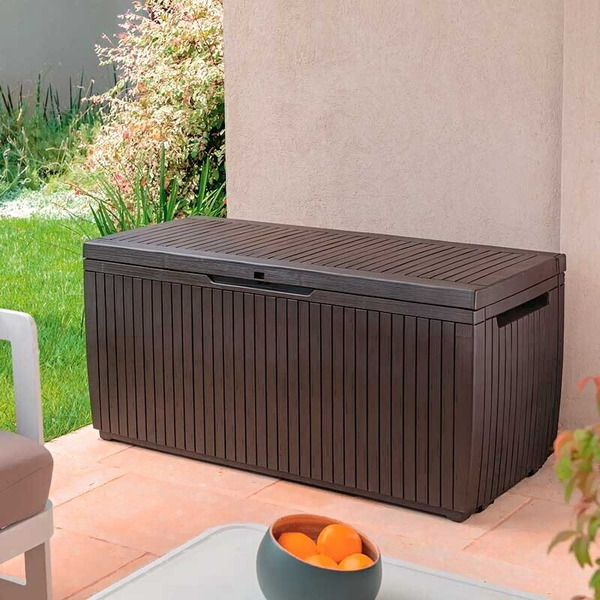 Сундук уличный Keter Springwood Storage Box 230406 (коричневый)