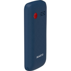 Кнопочный телефон Maxvi B100i (синий)