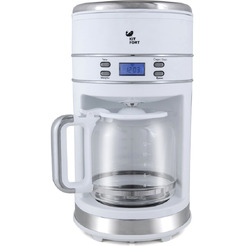 Кофеварка KITFORT KT-704-1 белая