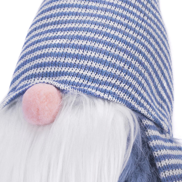 Украшение новогоднее интерьерное ЗОЛОТАЯ СКАЗКА Гном в костюме 592568