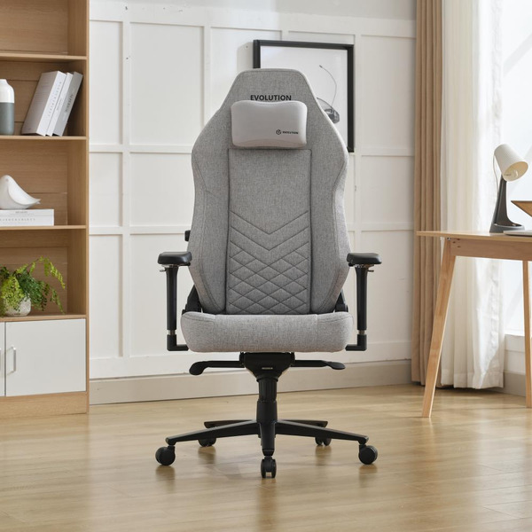 Игровое кресло EVOLUTION TITAN FABRIC Grey