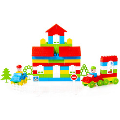 Конструктор Полесье  Строитель 36131