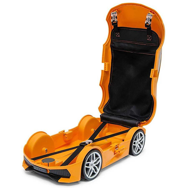 Детский чемодан RIDAZ Lamborghini Huracan (оранжевый)