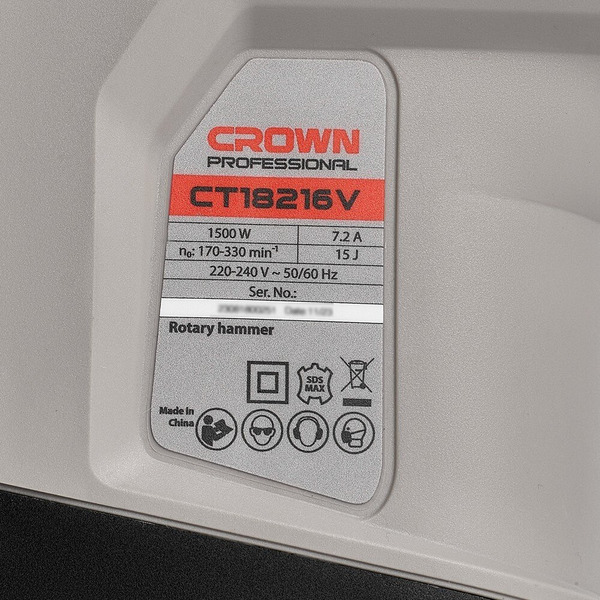 Перфоратор Crown CT18216V BMC