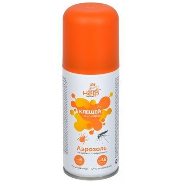 Аэрозоль от клещей и комаров HELP 80221 75 мл