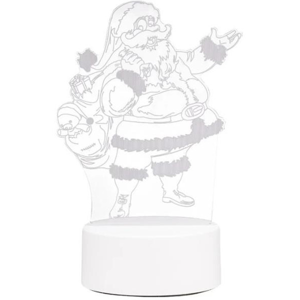 Светильник декоративный Energy 106258 EN-NL 25 3D дед Мороз