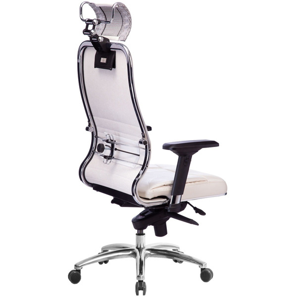 Кресло офисное МЕТТА Samurai S-1.04 белый лебедь