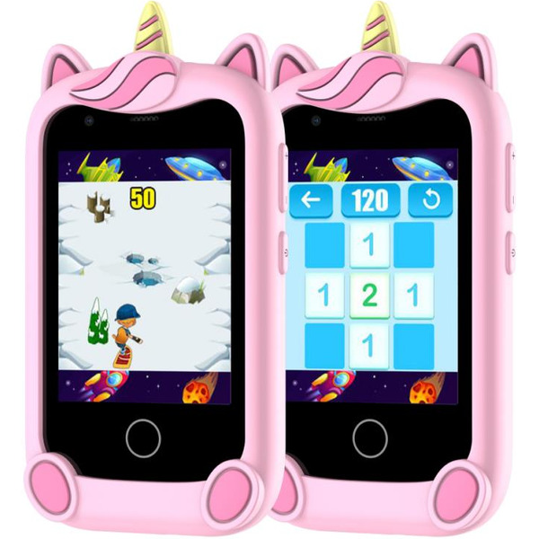 Мобильный телефон с игровыми функциями ELARI GamePhone (черный/розовый)