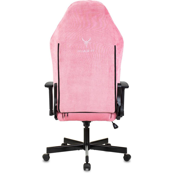 Кресло игровое Knight N1 Fabric Velvet 36 (1626365) розовый