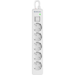 Сетевой фильтр Defender DFS 131 (1.5 м)