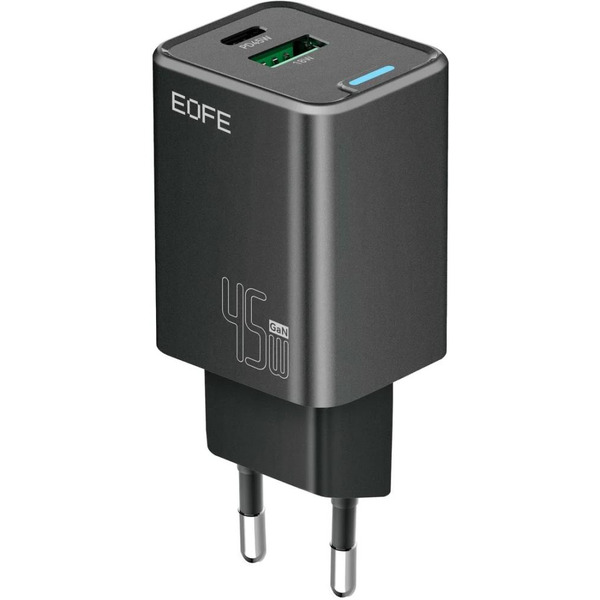 Сетевое зарядное EOFE E406 (черный)