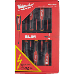 Отвертки Milwaukee VDE 7шт (4932478738)