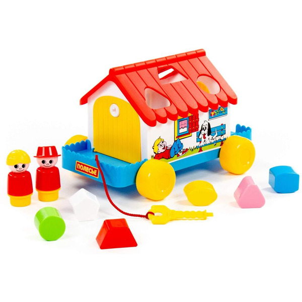 Сортер Полесье Игровой дом 6028 (в коробке)