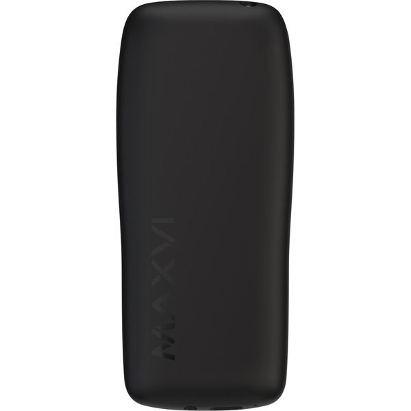 Кнопочный телефон Maxvi C45 + ЗУ WC-112 (черный)