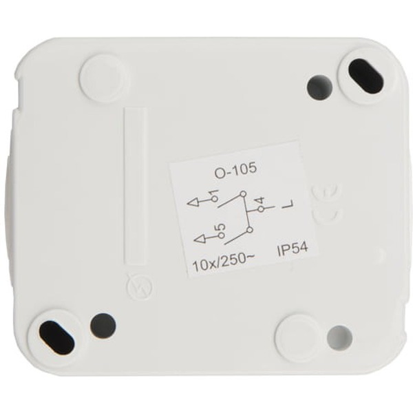 Выключатель двухклавишный KRANZ Mini OG KR-78-0602