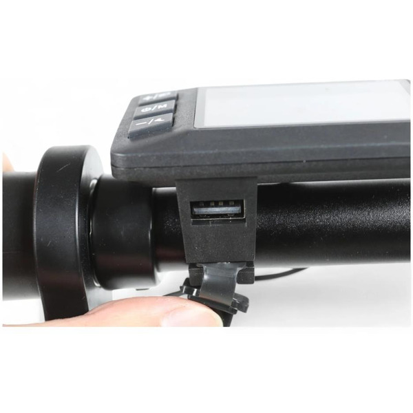 Электровелосипед SameBike SB-GT500 (чёрно-серебристый)