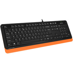 Клавиатура A4Tech Fstyler FK10 (черный/оранжевый)