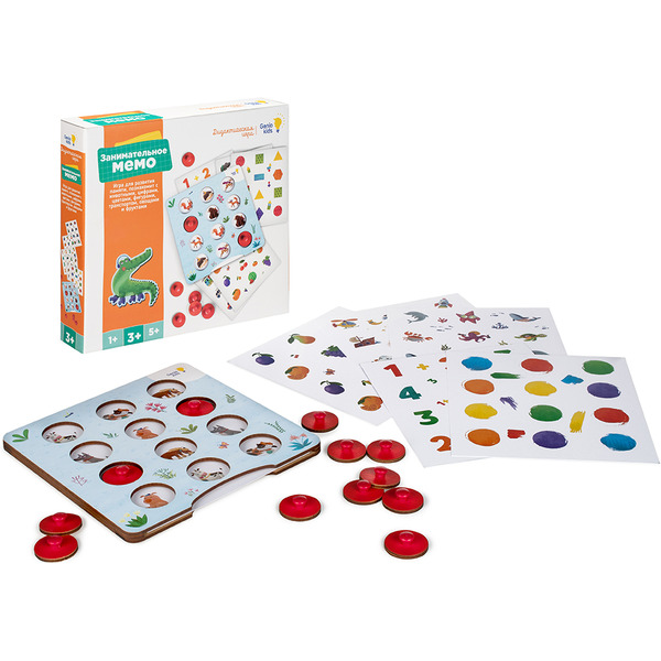 Настольная игра игра Genio Kids Занимательное мемо WZM