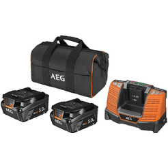 Аккумулятор с зарядным устройством AEG Powertools SETLL1850SHD 4935478945 (2x18В/5 Ah + 18В)