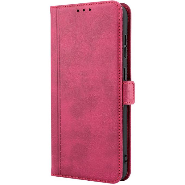 Чехол-книжка Case Book для Honor X8b с магнитной застежкой (темно-красный)