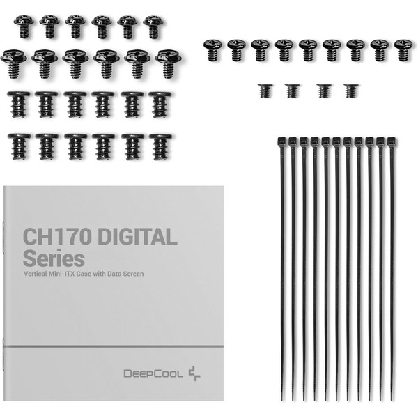 Корпус DeepCool CH170 Digital R-CH170-BKNPI0D-G-1