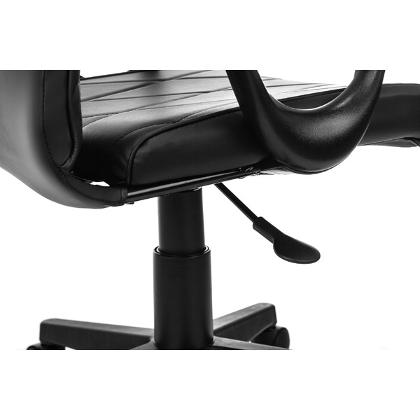 Кресло Бюрократ CH-327 (черный экокожа)