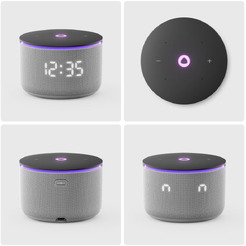 Умная колонка Яндекс.Станция Мини 3 Про (YNDX-00059GRY) серый