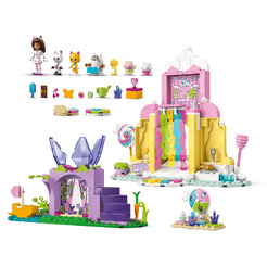 Конструктор Lego Gabby's Dollhouse Гора Сладких Удовольствий и Сад Кошек 11205