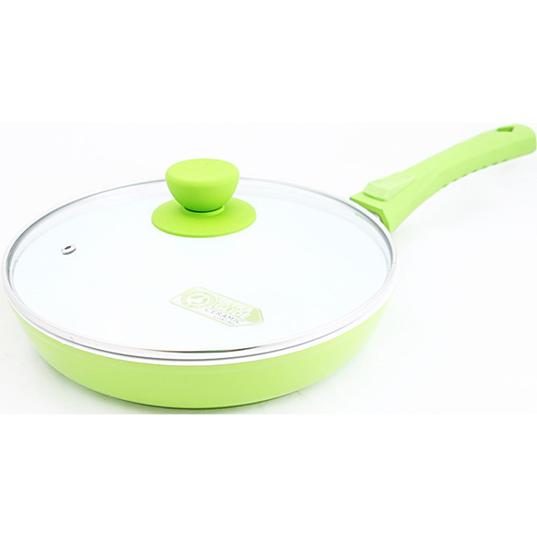 Сковорода SSENZO PTZRF024DG green