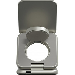 Беспроводное зарядное Magssory Fold Pro 3 в 1 WCH063 (титановый)