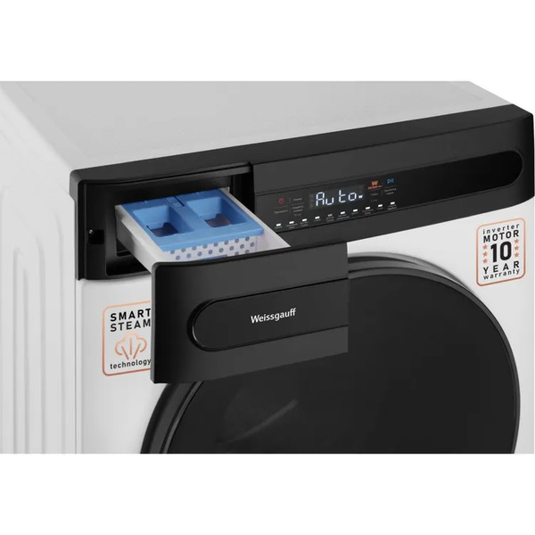 Стирально-сушильная машина WEISSGAUFF WMD 49411 DC Inverter Steam