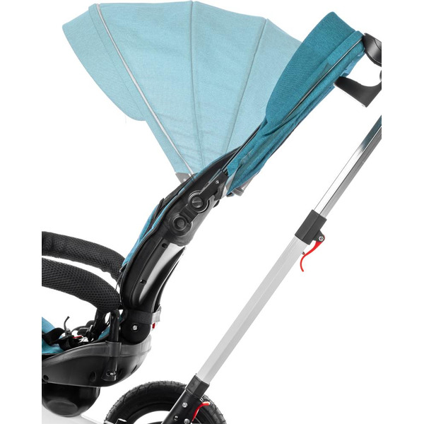 Трехколесный велосипед с ручкой NINO 6688 (зеленый)