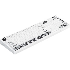 Клавиатура Дарк Проджект KD87A+Numpad (белый)