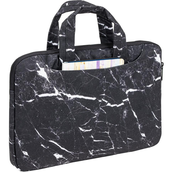 Сумка для ноутбука BRAUBERG Marble 270835 (белый/черый)