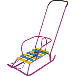 Санки детские Ника Ветерок 2 (сиреневый)