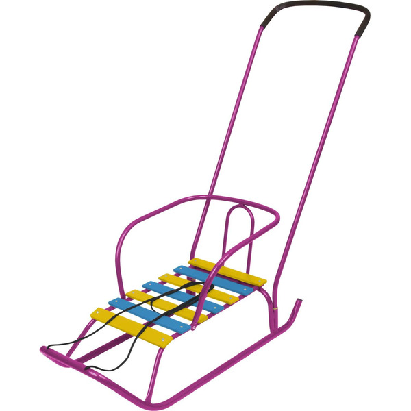 Санки детские Ника Ветерок 2 (сиреневый)