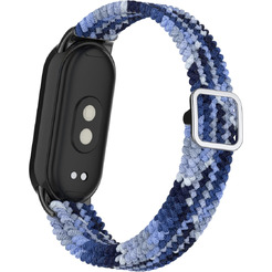 Ремешок Bingo Braided для Xiaomi Mi Band 8 (оттенки синего)