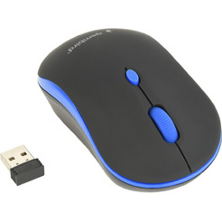 Мышь GEMBIRD MUSW-4B-03-B (черный/синий)