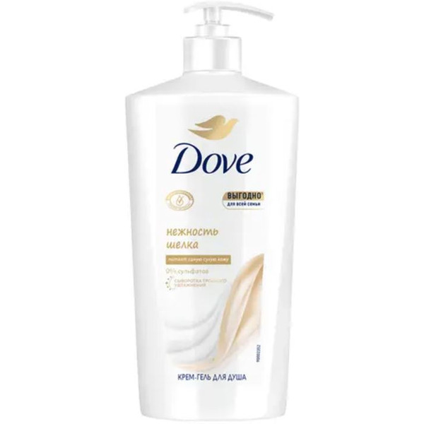 Крем-гель для душа DOVE С драгоценными маслами 610 мл
