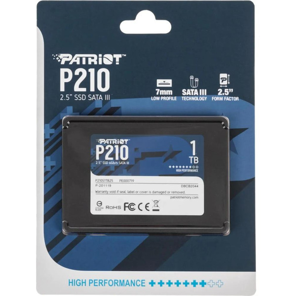 SSD Patriot P210 P210S1TB25 1ТБ